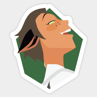 Chipped Catra Sticker